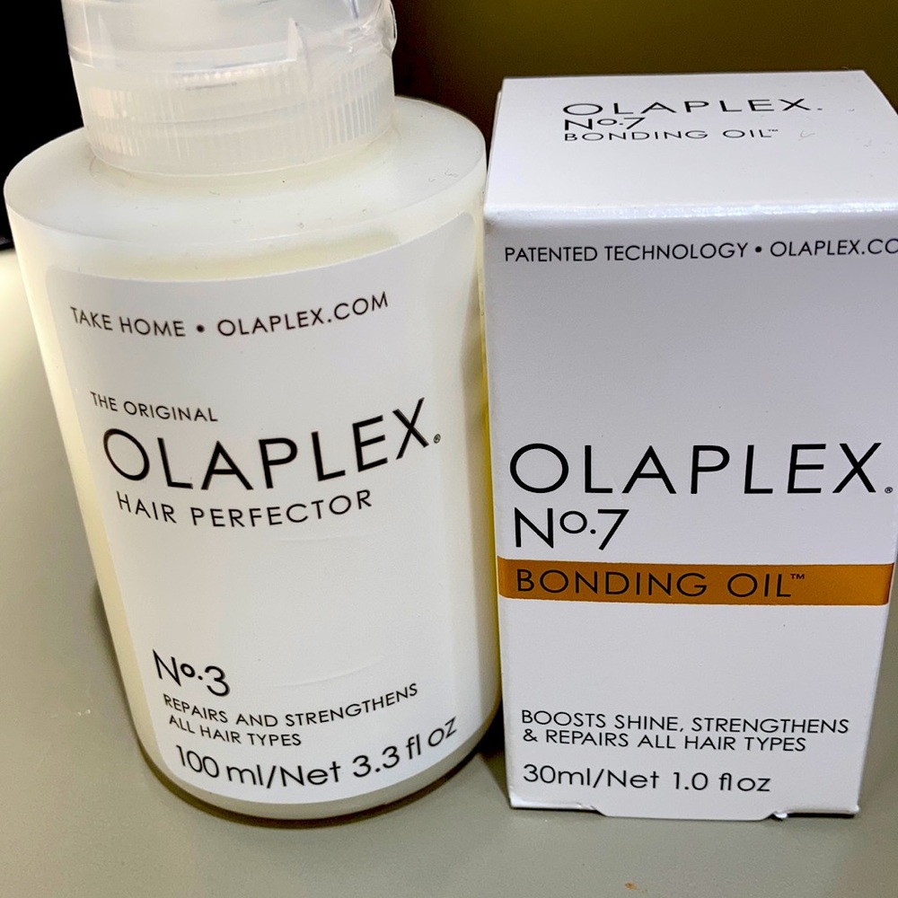 Olaplex No. 3 Hair Perfector & No. 7 Bonding Oil